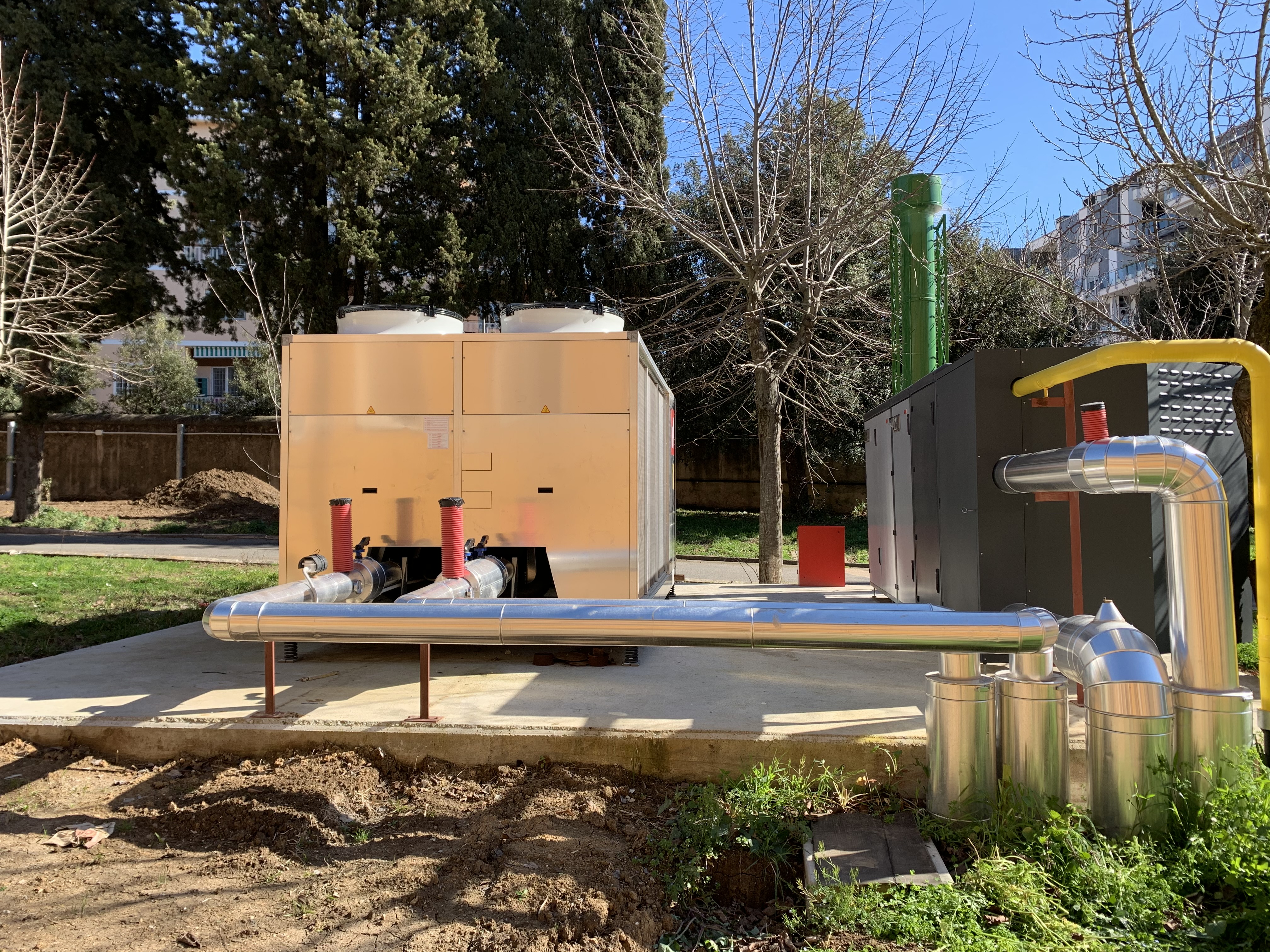 Centrale produzione fluidi